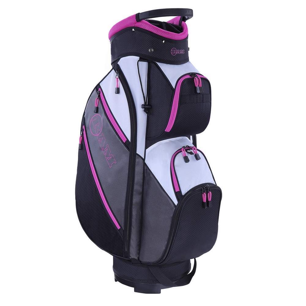 Ram Golf Lightweight Ladies Trolley Bag with 14 Way Dividers | eBay