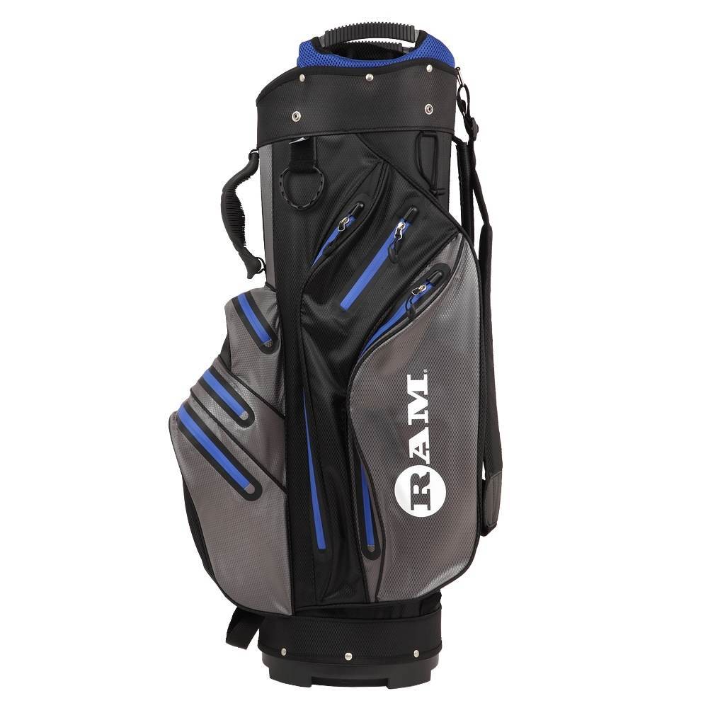Ram Golf Waterproof Cart Bag - 14 Way Club Dividers | eBay